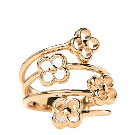 Louis Vuitton Flower Full Ring 